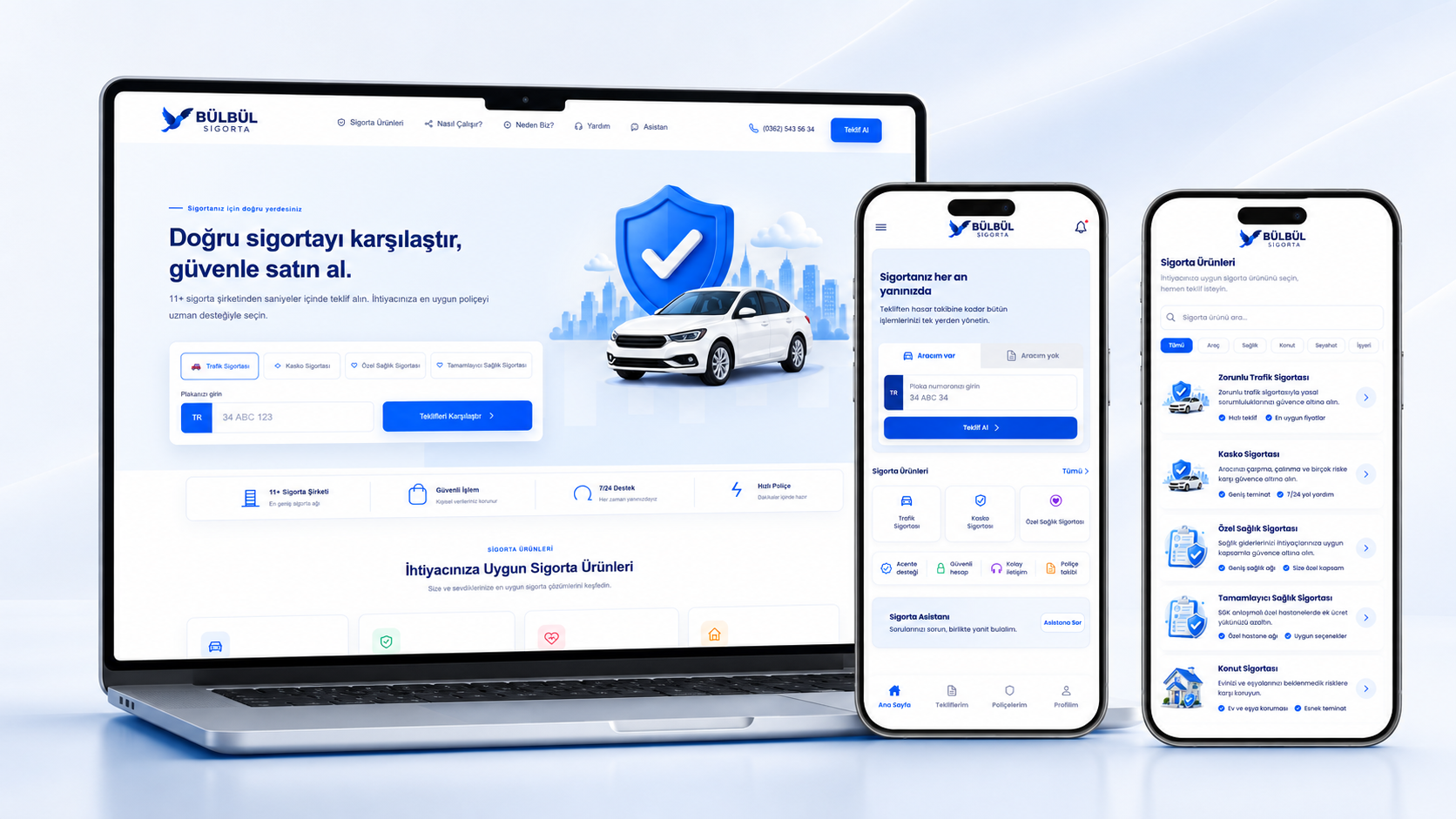 Bülbül Sigorta - Insurance Platform